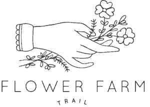 flower farm trail logo